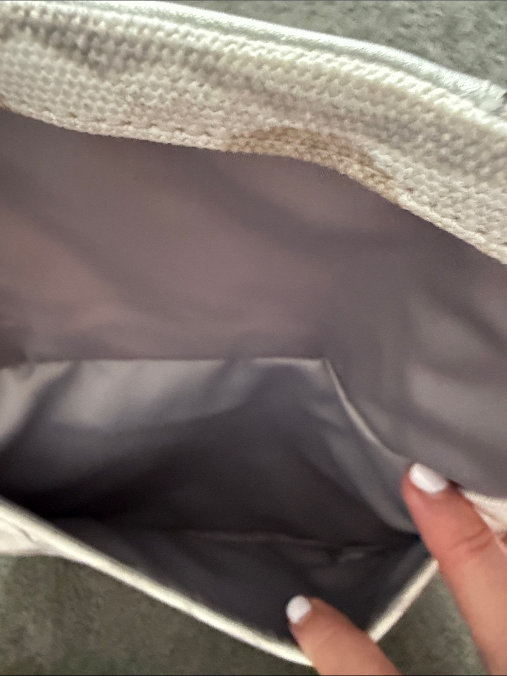 Coach Signature Sequin Shoulder Bag - Picture 5 of 6
